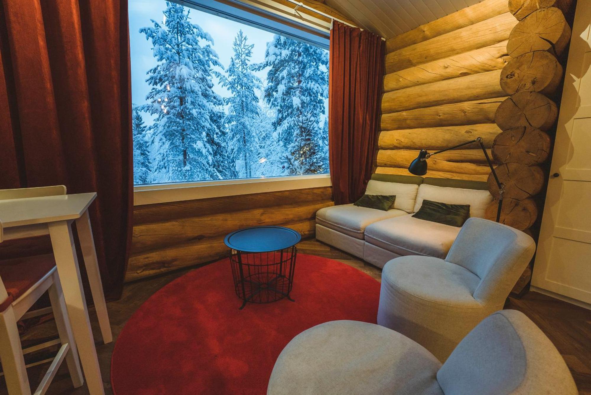 Cozy Log Cabin By Invisible Forest Lodge Rovaniemi Zewnętrze zdjęcie