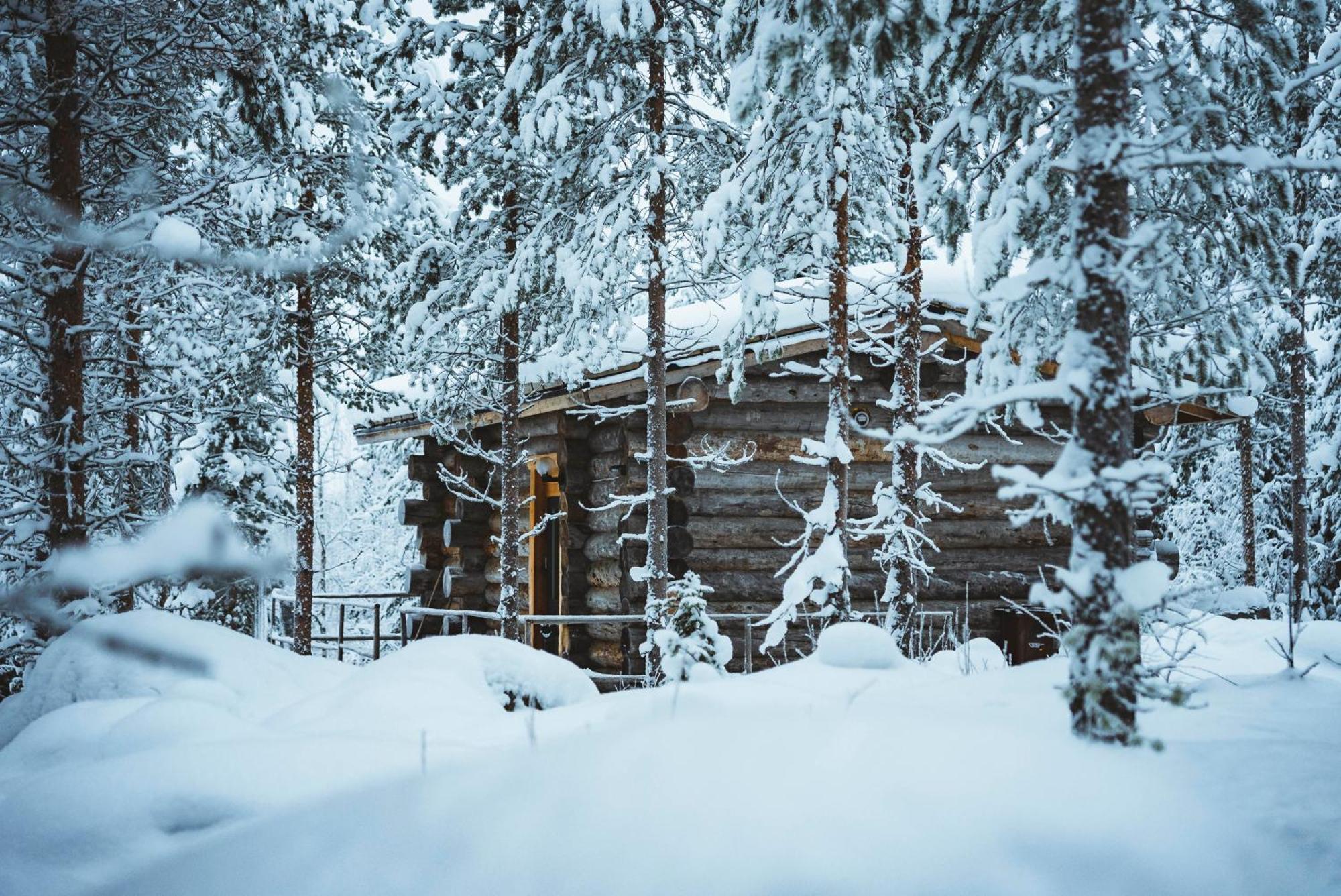 Cozy Log Cabin By Invisible Forest Lodge Rovaniemi Zewnętrze zdjęcie